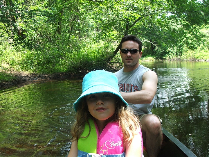 canoeing - cmr klea Tim S july 7 2006 french river trail - back on the river.jpg